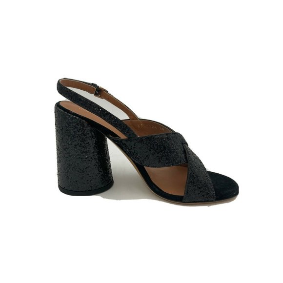 Emporio Armani Shoes - Emporio Armani Women's Ankle-Strap Heeled Sandal  Size 38 Medium EU (8 US)